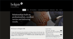 Desktop Screenshot of holgatehr.co.uk